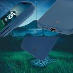 Carcasa Bizon Shell compatibila cu iPhone 15 Pro, Albastru 6 - lerato.ro