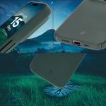 Carcasa Bizon Shell compatibila cu iPhone 15 Pro, Verde 6 - lerato.ro