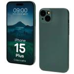 Carcasa Bizon Shell compatibila cu iPhone 15 Plus, Verde 3 - lerato.ro