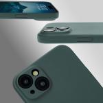 Carcasa Bizon Shell compatibila cu iPhone 15 Plus, Verde 5 - lerato.ro