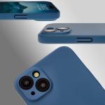 Carcasa Bizon Shell compatibila cu iPhone 15 Plus, Albastru 5 - lerato.ro
