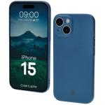Carcasa Bizon Shell compatibila cu iPhone 15, Albastru 3 - lerato.ro