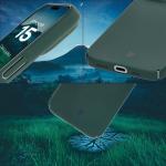 Carcasa Bizon Shell compatibila cu iPhone 15, Verde 6 - lerato.ro