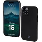 Carcasa Bizon Shell compatibila cu iPhone 15, Negru 3 - lerato.ro