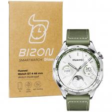 Set 2 folii protectie Bizon Watch Hydrogel compatibile cu Huawei Watch GT 4 46 mm, Transparent