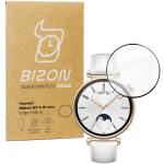 Folie sticla hibrid Bizon Glass Watch Edge Hybrid compatibila cu Huawei Watch GT 4 41 mm, Negru 2 - lerato.ro
