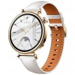 Folie sticla hibrid Bizon Glass Watch Edge Hybrid compatibila cu Huawei Watch GT 4 41 mm, Negru 4 - lerato.ro