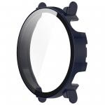 Carcasa cu protectie ecran din sticla securizata BizonMobile compatibila cu Huawei Watch GT 4 41 mm, Dark Blue 2 - lerato.ro