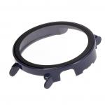 Carcasa cu protectie ecran din sticla securizata BizonMobile compatibila cu Huawei Watch GT 4 41 mm, Dark Blue 3 - lerato.ro
