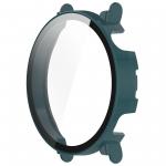 Carcasa cu protectie ecran din sticla securizata BizonMobile compatibila cu Huawei Watch GT 4 41 mm, Verde 2 - lerato.ro