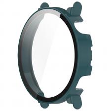Gadgeturi, Carcasa cu protectie ecran din sticla securizata BizonMobile compatibila cu Huawei Watch GT 4 41 mm, Verde, lerato.ro