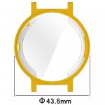 Carcasa cu protectie ecran BizonMobile Felipe compatibila cu Huawei Watch GT 4 41 mm, Gold 3 - lerato.ro