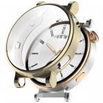 Carcasa cu protectie ecran BizonMobile Felipe compatibila cu Huawei Watch GT 4 41 mm, Gold 2 - lerato.ro