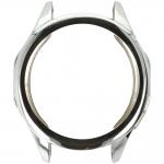 Carcasa cu protectie ecran BizonMobile Felipe compatibila cu Huawei Watch GT 4 46 mm, Silver 7 - lerato.ro