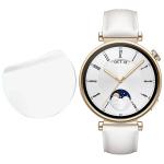 Set 3 folii de protectie Bizon HydroFlex compatibile cu Huawei Watch GT 4 41mm, Transparent 5 - lerato.ro