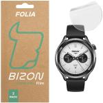 Set 2 folii protectie Bizon Watch Hydrogel compatibile cu Xiaomi Watch S4 47mm, Transparent 2 - lerato.ro