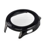 Carcasa cu protectie ecran din sticla securizata BizonMobile compatibila cu Xiaomi Watch S4 47mm, Negru 7 - lerato.ro