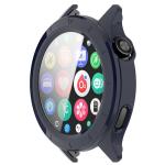Carcasa cu protectie ecran din sticla securizata BizonMobile compatibila cu Xiaomi Watch S4 47mm, Dark Blue 6 - lerato.ro
