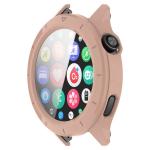 Carcasa cu protectie ecran din sticla securizata BizonMobile compatibila cu Xiaomi Watch S4 47mm, Roz 6 - lerato.ro