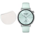 Set 2 folii protectie Bizon Glass Watch Film Sun compatibila cu Xiaomi Watch S4 41mm, Transparent 5 - lerato.ro