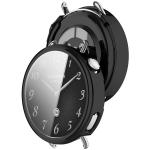 Carcasa cu protectie ecran BizonMobile Felipe compatibila cu Xiaomi Watch S4 41mm, Negru 8 - lerato.ro