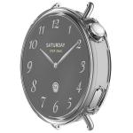 Carcasa cu protectie ecran BizonMobile Felipe compatibila cu Xiaomi Watch S4 41mm, Transparent 9 - lerato.ro