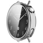Carcasa cu protectie ecran BizonMobile Felipe compatibila cu Xiaomi Watch S4 41mm, Silver 9 - lerato.ro