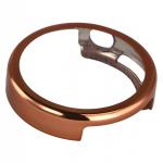 Carcasa cu protectie ecran BizonMobile Felipe compatibila cu Xiaomi Watch S4 41mm, Rose Gold 6 - lerato.ro