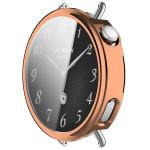 Carcasa cu protectie ecran BizonMobile Felipe compatibila cu Xiaomi Watch S4 41mm, Rose Gold 9 - lerato.ro