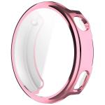 Carcasa cu protectie ecran BizonMobile Felipe compatibila cu Xiaomi Watch S4 41mm, Roz 4 - lerato.ro
