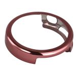 Carcasa cu protectie ecran BizonMobile Felipe compatibila cu Xiaomi Watch S4 41mm, Roz 6 - lerato.ro