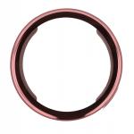 Carcasa cu protectie ecran BizonMobile Felipe compatibila cu Xiaomi Watch S4 41mm, Roz 7 - lerato.ro