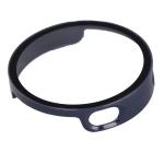 Carcasa cu protectie ecran din sticla securizata BizonMobile compatibila cu Xiaomi Watch S4 41mm, Dark Blue 6 - lerato.ro