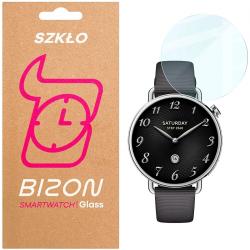 Folie sticla securizata Bizon Glass Watch Clear compatibila cu Xiaomi Watch S4 41mm, Transparent