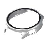 Carcasa cu protectie ecran BizonMobile Adamo compatibila cu Xiaomi Watch 5, Satin SIlver 7 - lerato.ro