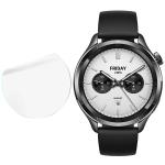 Set 3 folii de protectie Bizon HydroFlex compatibile cu Xiaomi Watch S4 41mm, Transparent 5 - lerato.ro