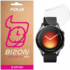 Accesorii Xiaomi Watch 5, Set 2 folii protectie Bizon Watch Hydrogel compatibile cu Xiaomi Watch 5, Transparent, lerato.ro