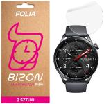 Set 2 folii protectie Bizon Watch Hydrogel compatibile cu Xiaomi Watch S5 46 mm, Transparent 2 - lerato.ro