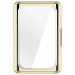 Carcasa cu protectie ecran BizonMobile Felipe compatibila cu Huawei Band 11 Pro, Gold 7 - lerato.ro