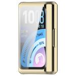 Carcasa cu protectie ecran BizonMobile Felipe compatibila cu Huawei Band 11 Pro, Gold 8 - lerato.ro