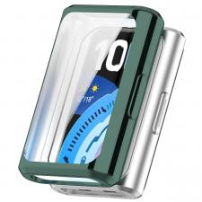 Accesorii bratara fitness, Carcasa cu protectie ecran BizonMobile Felipe compatibila cu Huawei Band 11 Pro, Verde, lerato.ro