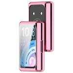 Carcasa cu protectie ecran BizonMobile Felipe compatibila cu Huawei Band 11 Pro, Roz 9 - lerato.ro