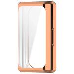 Carcasa cu protectie ecran BizonMobile Felipe compatibila cu Huawei Band 11 Pro, Rose Gold 4 - lerato.ro
