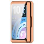 Carcasa cu protectie ecran BizonMobile Felipe compatibila cu Huawei Band 11 Pro, Rose Gold 8 - lerato.ro