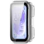 Carcasa cu protectie ecran BizonMobile Adamo compatibila cu Huawei Band 11, Transparent 6 - lerato.ro