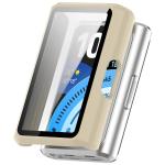 Carcasa cu protectie ecran BizonMobile Adamo compatibila cu Huawei Band 11 Pro, Bej 2 - lerato.ro