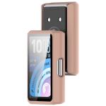Carcasa cu protectie ecran BizonMobile Adamo compatibila cu Huawei Band 11 Pro, Roz 5 - lerato.ro