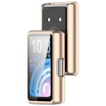 Carcasa cu protectie ecran BizonMobile Adamo compatibila cu Huawei Band 11 Pro, Satin Pink 5 - lerato.ro
