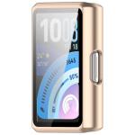 Carcasa cu protectie ecran BizonMobile Adamo compatibila cu Huawei Band 11 Pro, Satin Pink 6 - lerato.ro