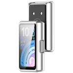 Carcasa cu protectie ecran BizonMobile Adamo compatibila cu Huawei Band 11 Pro, Satin Silver 5 - lerato.ro